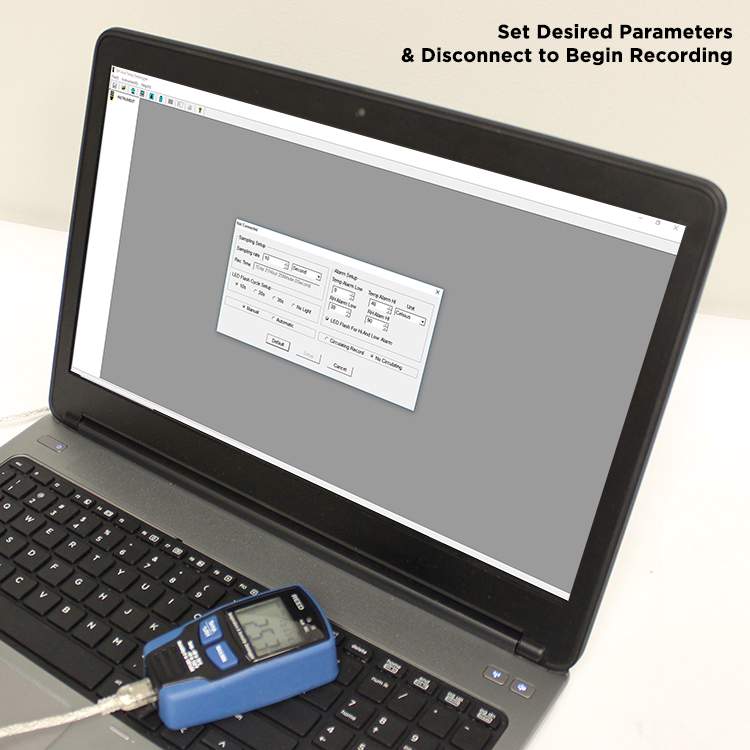 Product Image of Temperature and Humidity Datalogger